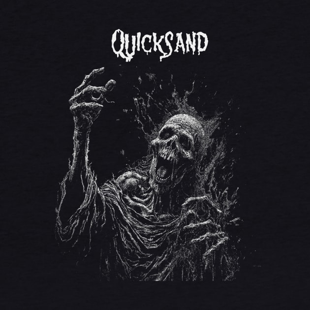Darkened Skull Quicksand by Mutearah